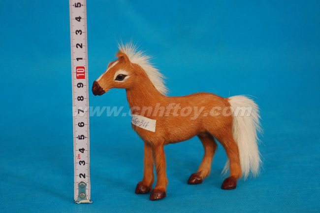 皮毛玩(wán)具馬：MA01義烏楚傑工藝品有限公司