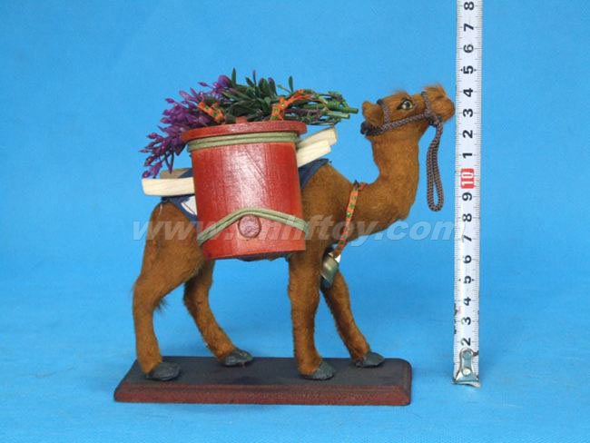 皮毛玩(wán)具駱駝：LT012義烏楚傑工藝品有限公司