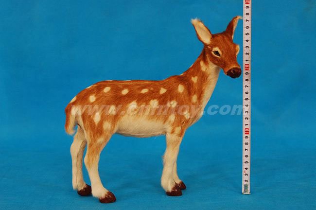 皮毛玩(wán)具鹿：L027義烏楚傑工藝品有限公司