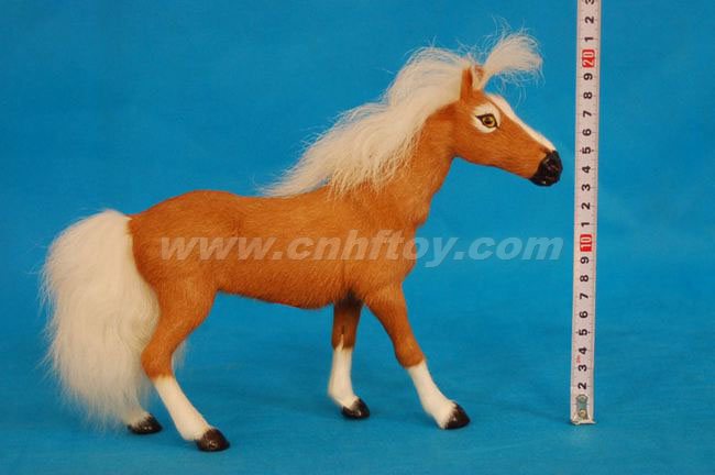 皮毛玩(wán)具馬：MA017義烏楚傑工藝品有限公司