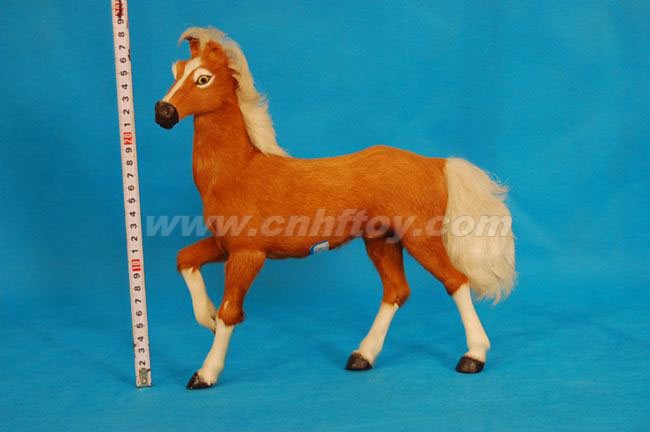 皮毛玩(wán)具馬：MA018義烏楚傑工藝品有限公司