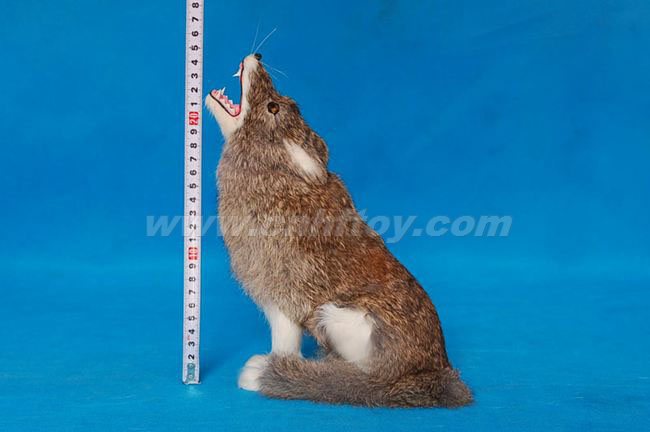 皮毛玩(wán)具狼：LA023義烏楚傑工藝品有限公司