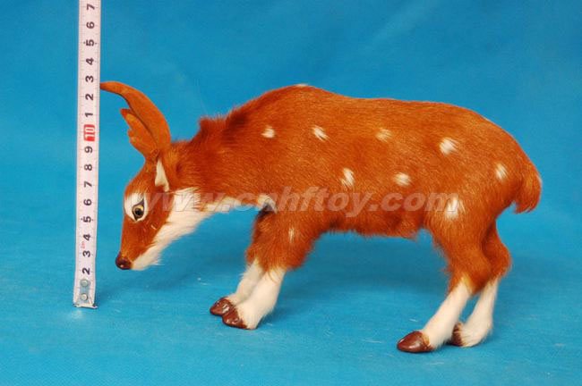 皮毛玩(wán)具鹿：L042義烏楚傑工藝品有限公司