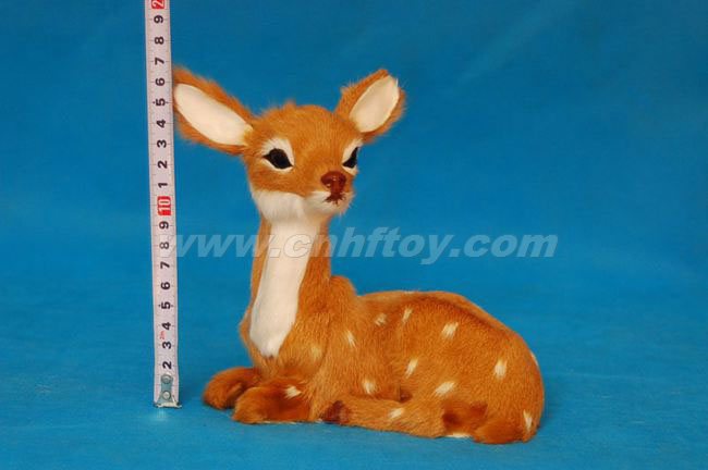 皮毛玩(wán)具鹿：L050義烏楚傑工藝品有限公司