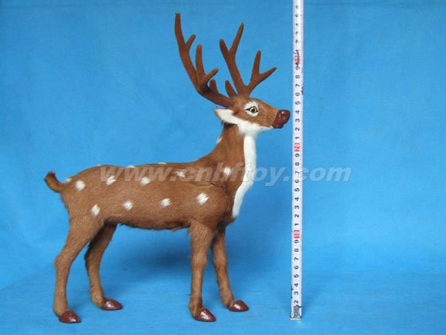 皮毛玩(wán)具鹿：L173義烏楚傑工藝品有限公司