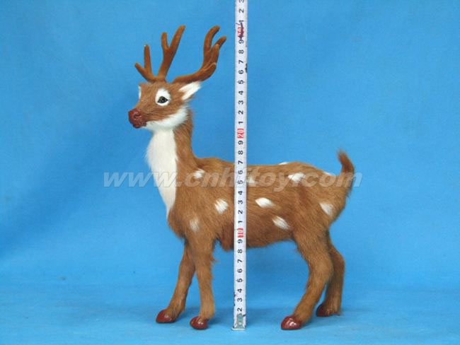 皮毛玩(wán)具鹿：L178義烏楚傑工藝品有限公司