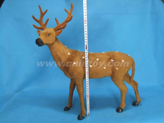 皮毛玩(wán)具鹿：L180義烏楚傑工藝品有限公司