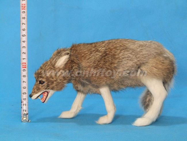 皮毛玩(wán)具狼：LA046義烏楚傑工藝品有限公司