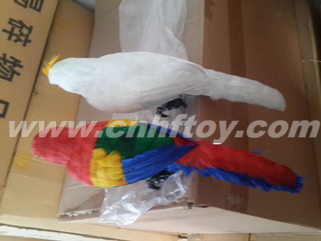 皮毛玩(wán)具鳥：NI005義烏楚傑工藝品有限公司