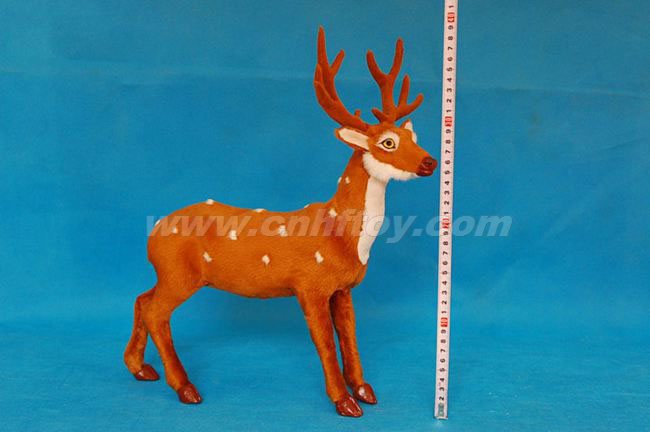 皮毛玩(wán)具鹿：L248義烏楚傑工藝品有限公司