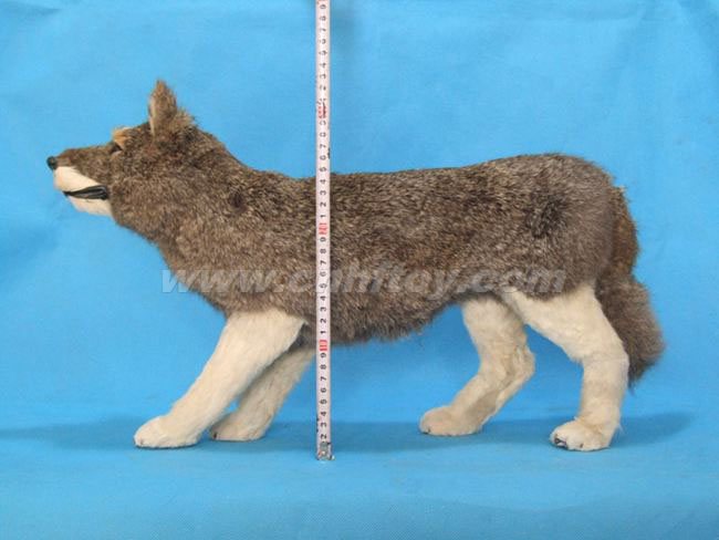 皮毛玩(wán)具狼：LA041義烏楚傑工藝品有限公司