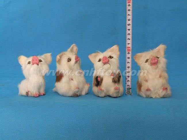 皮毛玩(wán)具豬：ZH007義烏楚傑工藝品有限公司