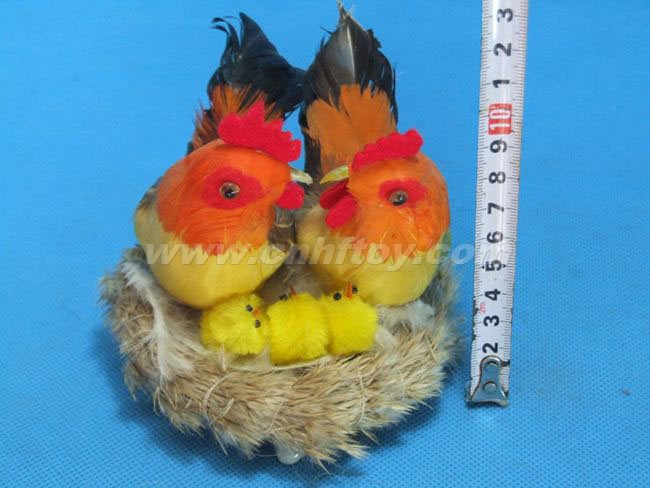 皮毛玩(wán)具雞：J040義烏楚傑工藝品有限公司