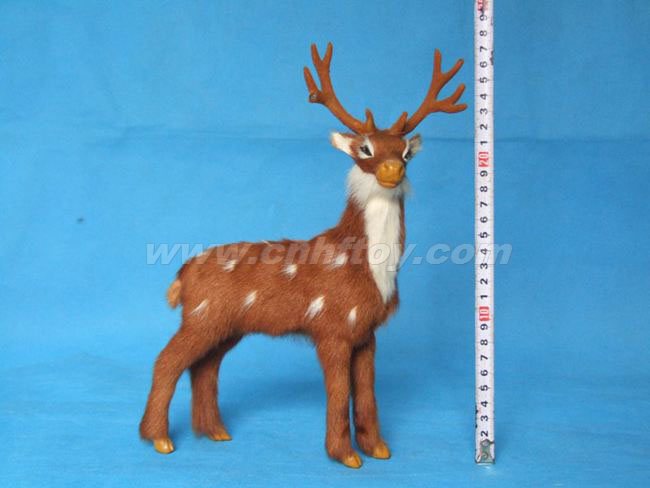 皮毛玩(wán)具鹿：L206義烏楚傑工藝品有限公司