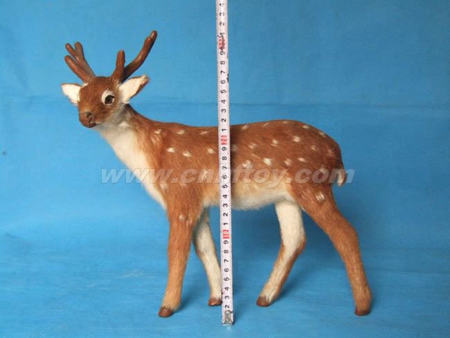 皮毛玩(wán)具鹿：L215義烏楚傑工藝品有限公司