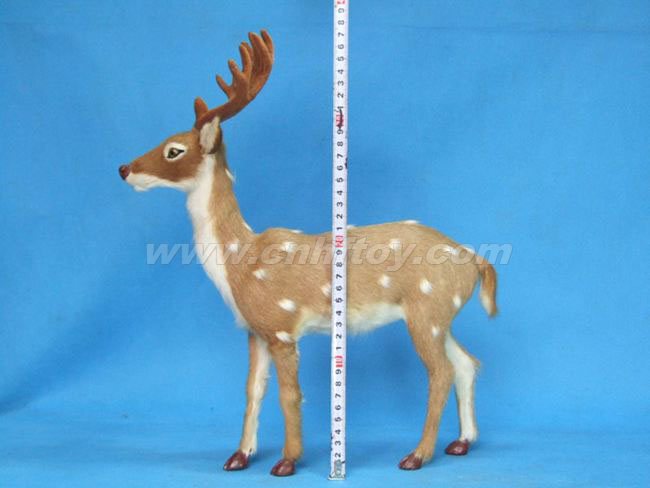 皮毛玩(wán)具鹿：L222義烏楚傑工藝品有限公司