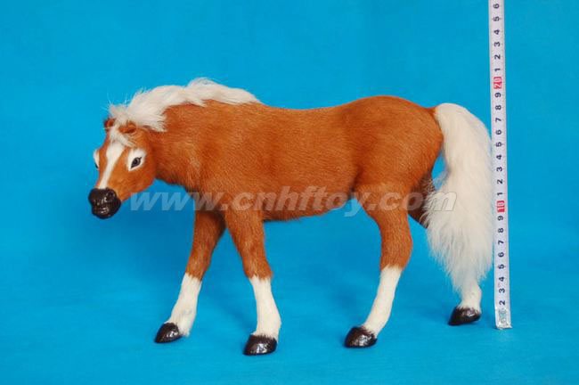 皮毛玩(wán)具馬：MA179義烏楚傑工藝品有限公司