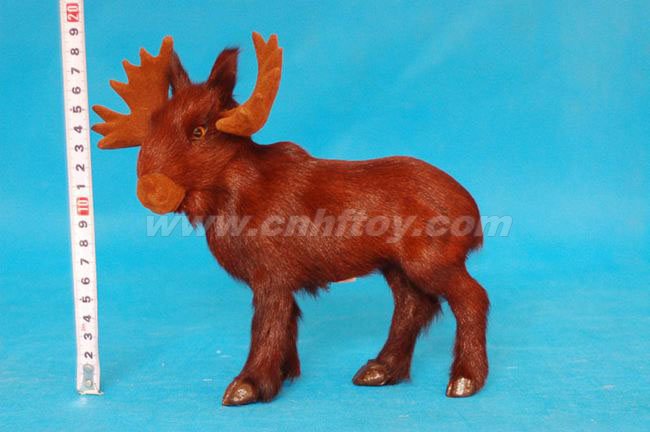 皮毛玩(wán)具鹿：L186義烏楚傑工藝品有限公司