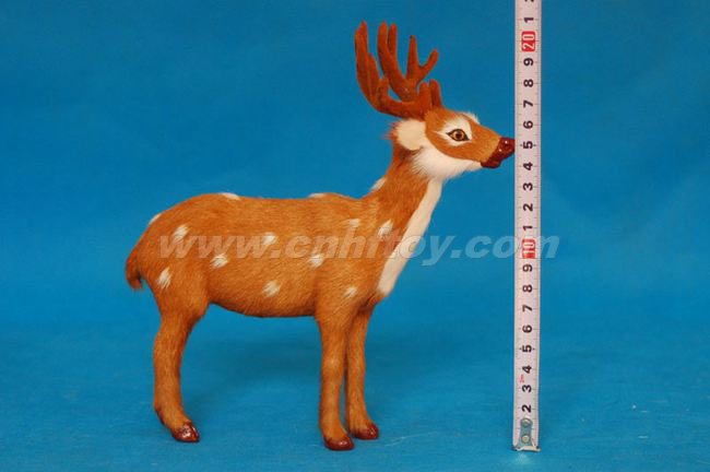 皮毛玩(wán)具鹿：L187義烏楚傑工藝品有限公司