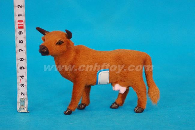 皮毛玩(wán)具牛：N165義烏楚傑工藝品有限公司