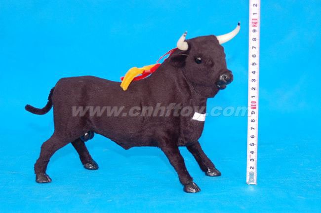 皮毛玩(wán)具牛：N122義烏楚傑工藝品有限公司