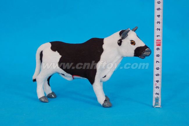 皮毛玩(wán)具牛：N127義烏楚傑工藝品有限公司