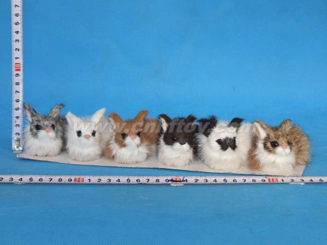 皮毛玩(wán)具兔：T027義烏楚傑工藝品有限公司