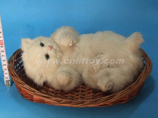 皮毛玩(wán)具貓：M864義烏楚傑工藝品有限公司