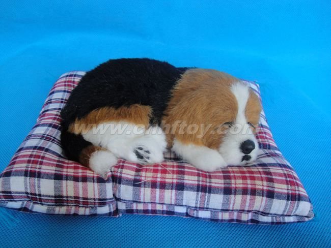 皮毛玩(wán)具呼吸狗.貓：HXG051義烏楚傑工藝品有限公司