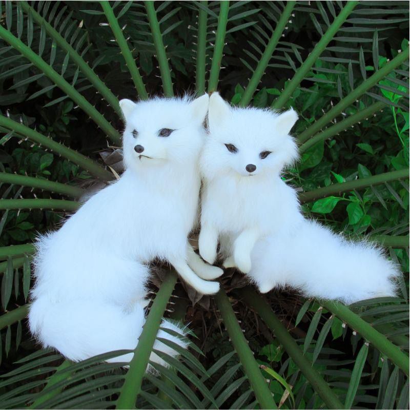 皮毛玩(wán)具：防真狐狸兔毛絨家(jiā)居飾品車(chē)內(nèi)擺件(jiàn)兒(ér)童玩(wán)具動物(wù)玩(wán)偶模型元旦送禮物(wù)義烏楚傑工藝品有限公司